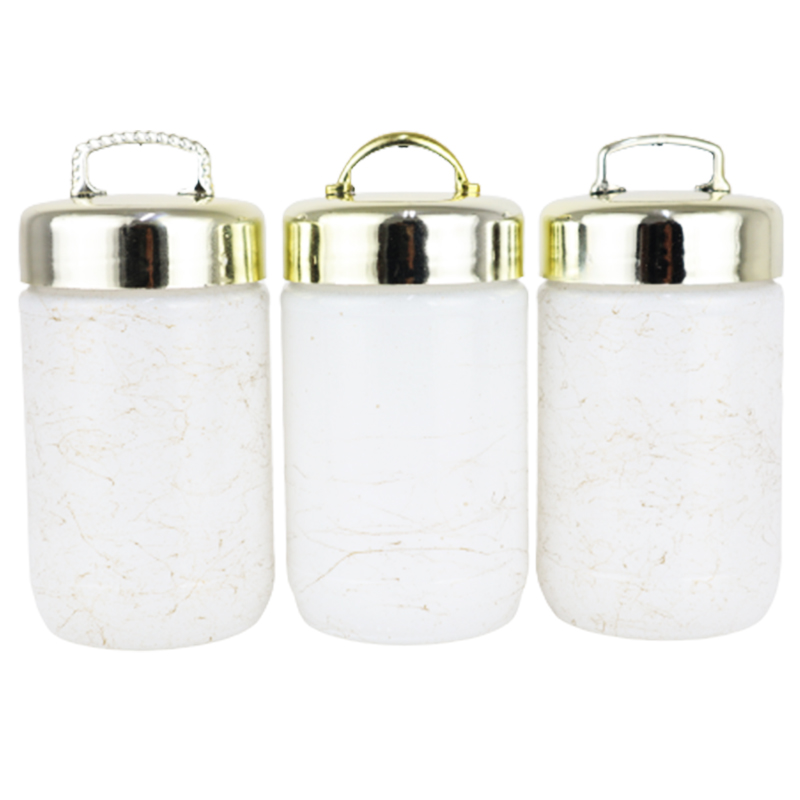 POT CONSERVATION 660 CC MODELE BLANC/OR