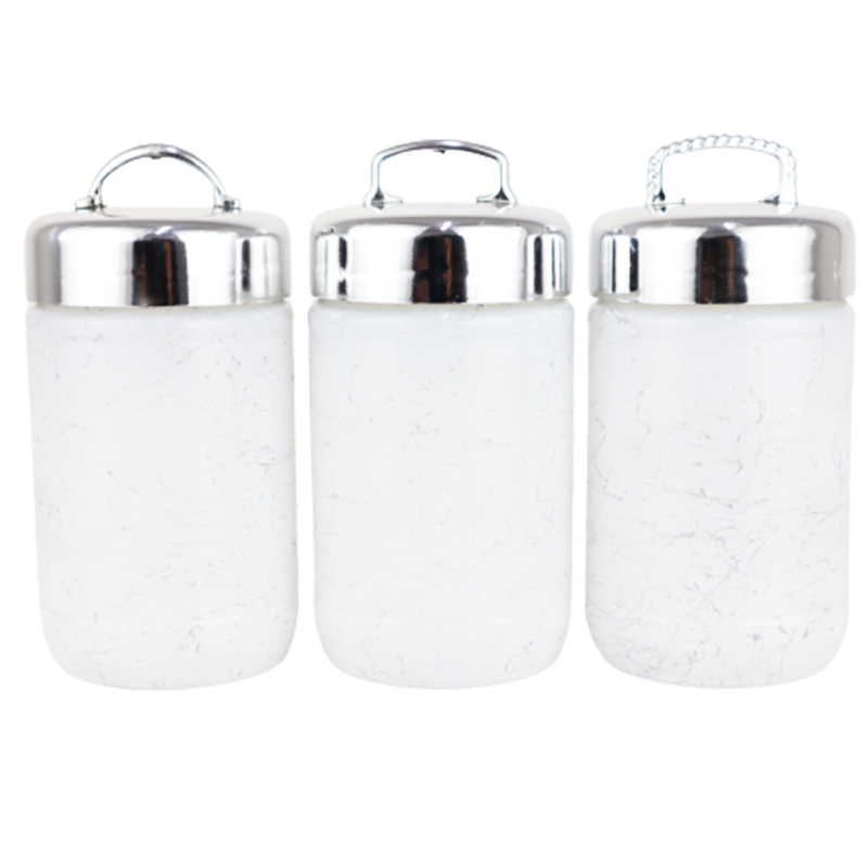 POT CONSERVATION 660 CC MODELE BLANC/ARGENT