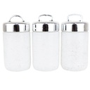 POT CONSERVATION 660 CC MODELE BLANC/ARGENT