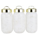 POT CONSERVATION 1000 CC MODELE BLANC/OR