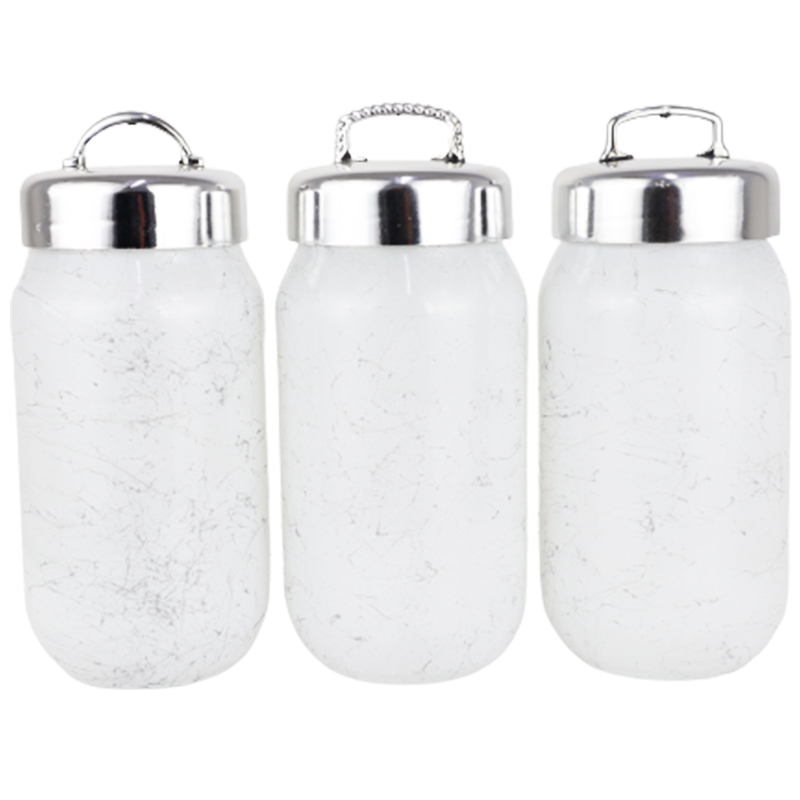 POT CONSERVATION 1000 CC MODELE BLANC/ARGENT