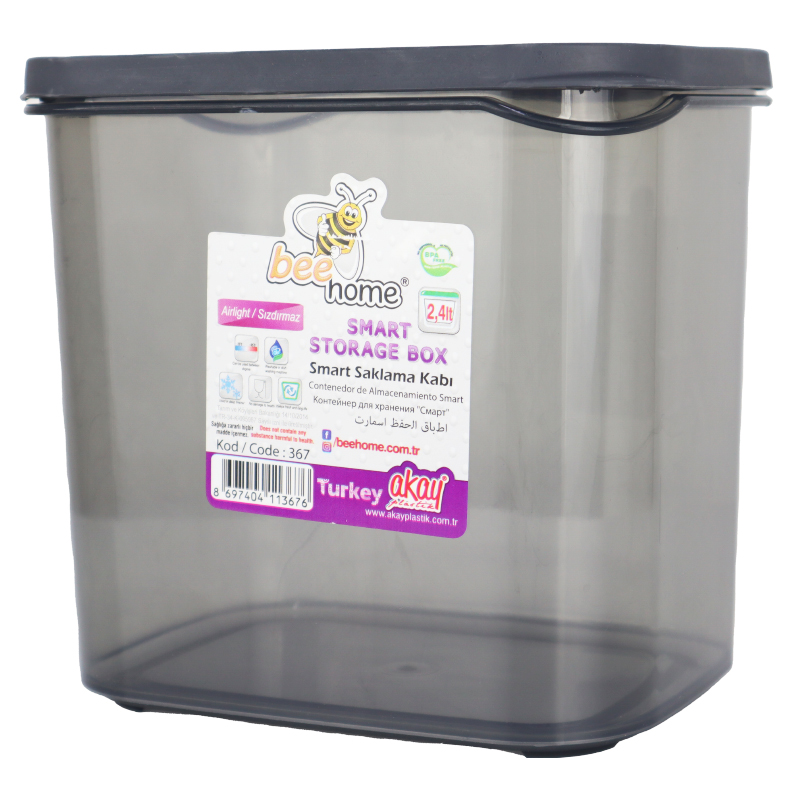 BOITE ALIMENTAIRE COULEUR MAT 2400 ML