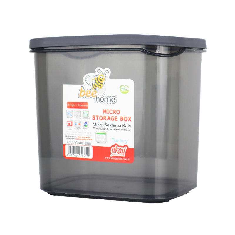 BOITE ALIMENTAIRE 1600 ML MIX JAUNE/ROSE/VIOLET