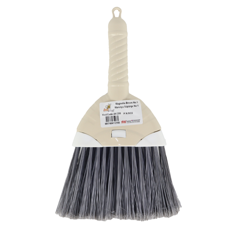 BROSSE 26X11 CM MIX GRIS/BEIGE/VIOLET