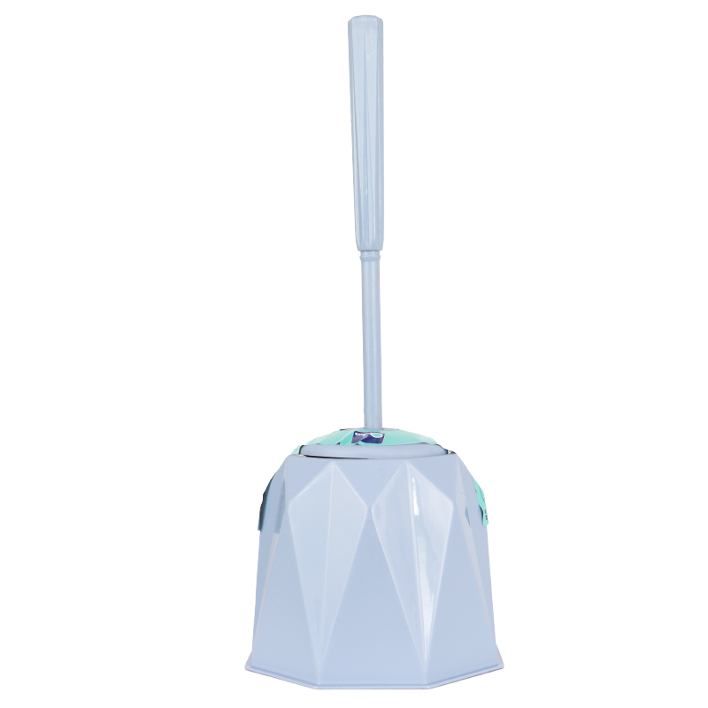 BROSSE WC 38X14 CM MIX ROSE/ROUGE/BLEU/GRIS/BLANC