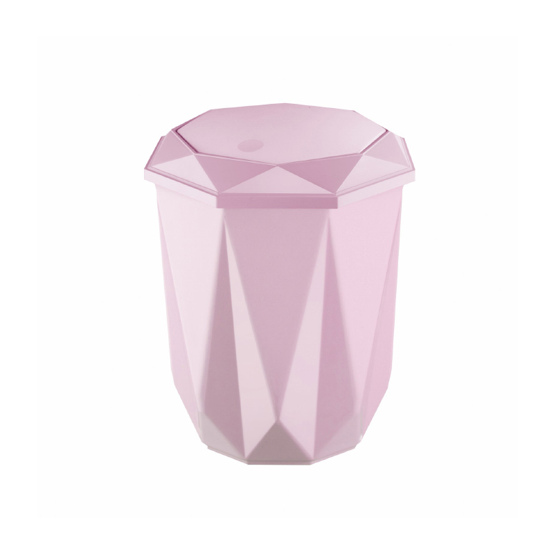 POUBELLE 2.5 LITRES MIX ROUGE/BLEU/ROSE/BLANC/GRIS