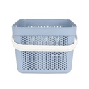 PANIER DESIGN PLASTIQUE 5 LITRES MIX ROSE/ROUGE/BLEU/GRIS/BLANC