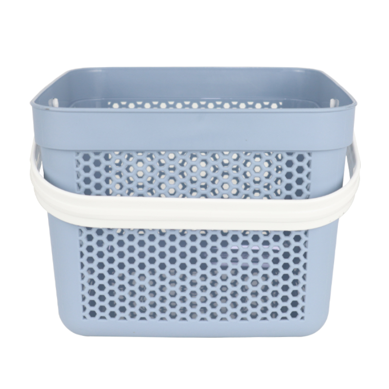 PANIER DESIGN PLASTIQUE 8 LITRES MIX ROSE/ROUGE/BLEU/GRIS/BLANC