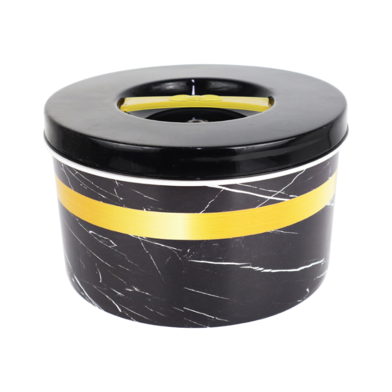 BOITE RANGEMENT DESIGN 14.5X8.5CM LITRES MIX MARBRE BLANC/NOIR