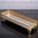 PLATEAU DECO DESIGN NIL 40X14 CM MODELE OR 