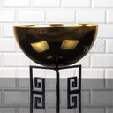 VASE DESIGN 25X30 CM MODELE OR - METAL