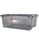 BOITE RANGEMENT PLASTIQUE 12 LITRES 30.5X40X15 CM COULEUR MAT 