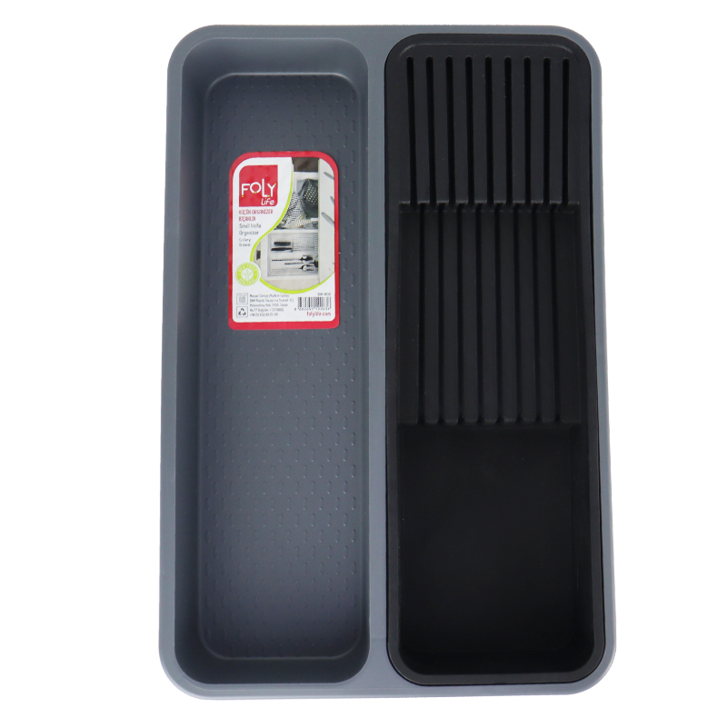 RANGE COUVERTS 26X40X5 CM ANTHRACITE
