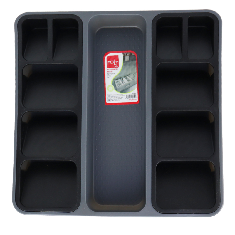 RANGE COUVERTS 40X40X5 CM ANTHRACITE