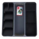 RANGE COUVERTS 40X40X5 CM ANTHRACITE
