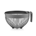 BOL A MIXER 3 LITRES 22X26.5X13 CM MIX BEIGE/VERT/GRIS