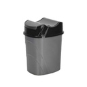 POUBELLE 5.5 LITRES MIX GRIS / BLANC/BEIGE