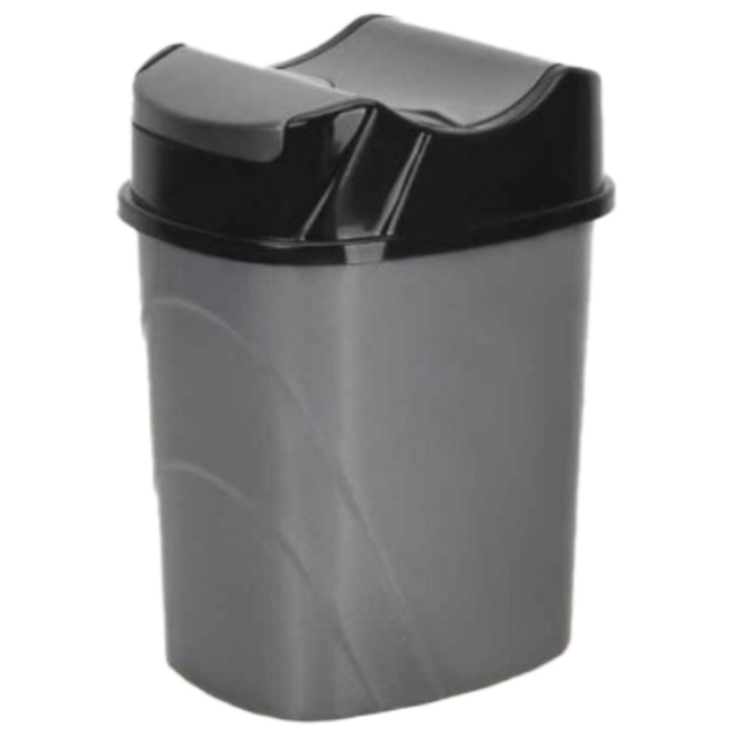 POUBELLE 70 LITRES MIX GRIS/ BLANC/BEIGE