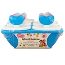 SET 6 MOULE A GLACE PLASTIQUE 