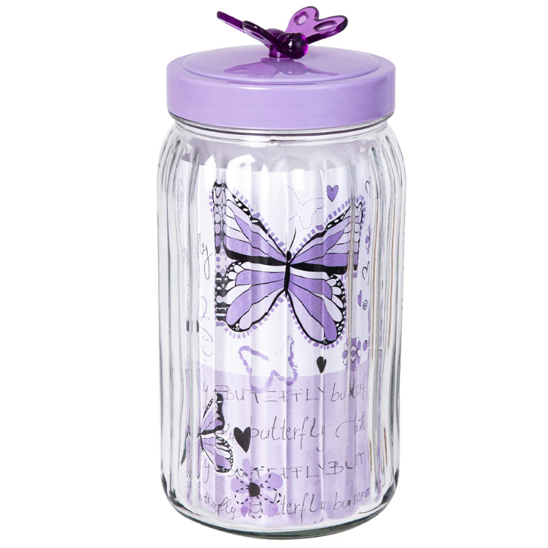 BOCAL VERRE 1.7 LITRE COULEUR VIOLET