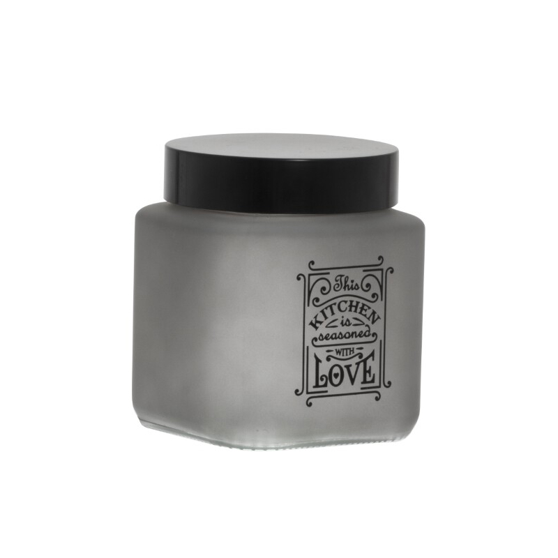 BOCAL VERRE 1 LITRE MAT