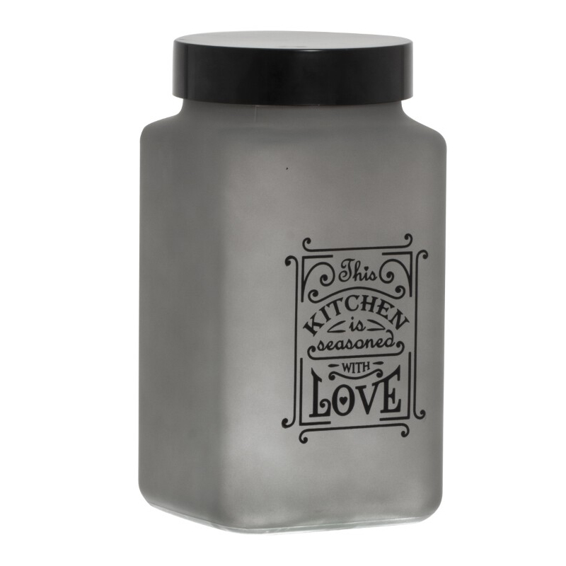 BOCAL VERRE 2 LITRES MAT