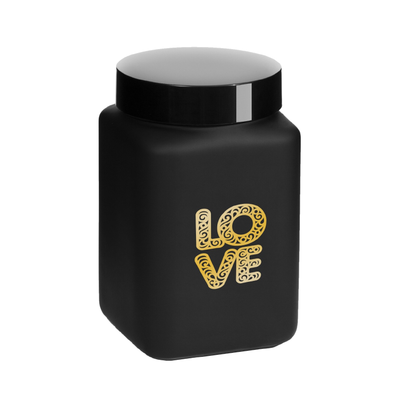 BOCAL VERRE 1.5 LITRE NOIR