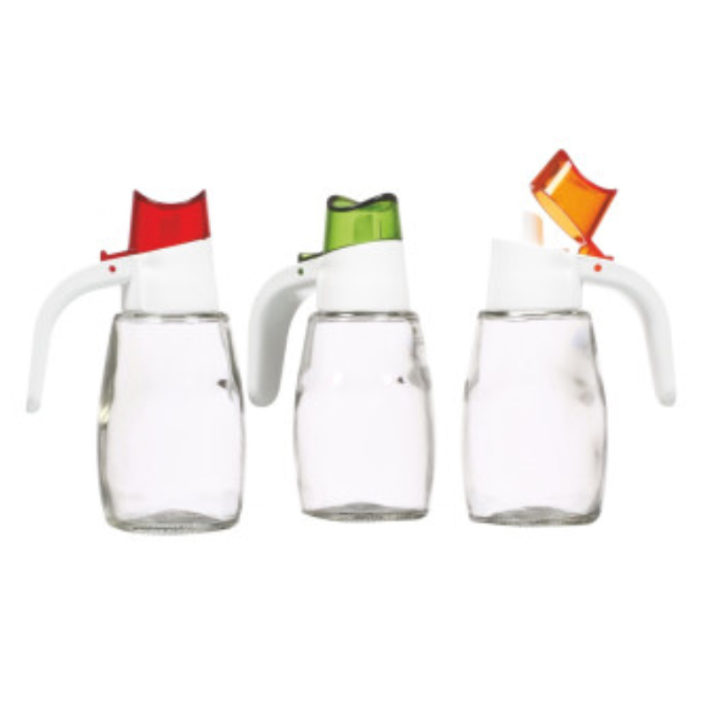 MINI BOUTEILLE VERRE HUILE/MIEL 105 CC 