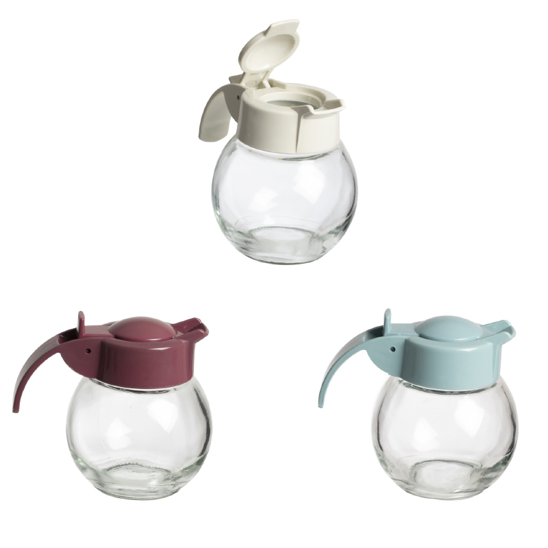 MINI BOUTEILLE VERRE HUILE/MIEL 180 CC 