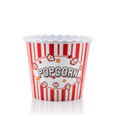 SEAU A POP CORN 2.2 LITRES MIX JAUNE/BLEU/ROUGE