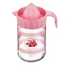 PRESSE AGRUME 660 CC VERRE ROSE
