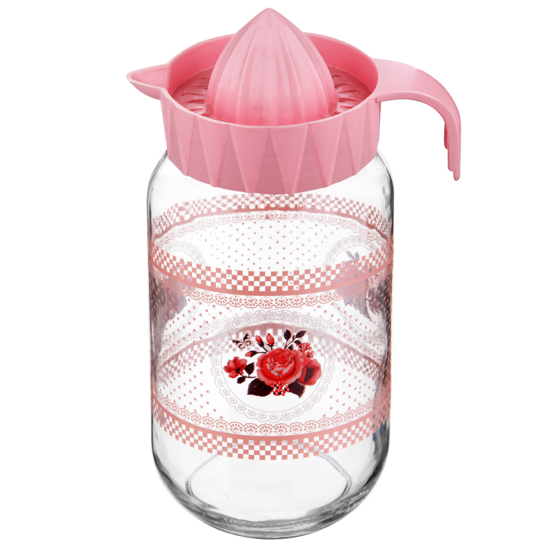 PRESSE AGRUME 1000 CC VERRE ROSE