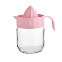 PRESSE AGRUME 425 CC VERRE MIX VERT/ROSE/VIOLET