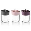 POT VERRE A SUCRE 212 CC MIX VIOLET/ROSE/NOIR