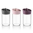 POT VERRE A SUCRE 314 CC MIX VIOLET/ROSE/NOIR