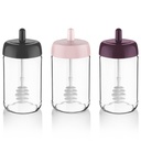POT VERRE A MIEL 314 CC MIX GRIS/VIOLET/ROSE/NOIR