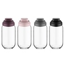 POT VERRE 1000 CC MIX VIOLET/NOIR/GRIS