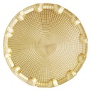 PLATEAU DECO OR PLASTIQUE 28 CM 