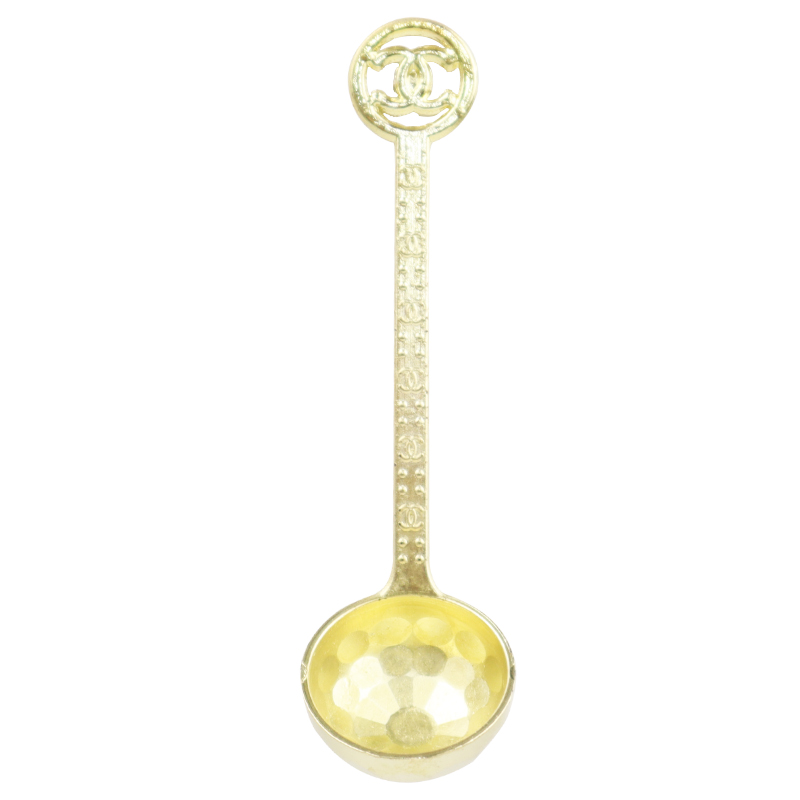 CUILLERE METAL 10.5 CM MODELE OR 