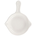 PLAT CERAMIQUE 20X15X3 CM BLANC