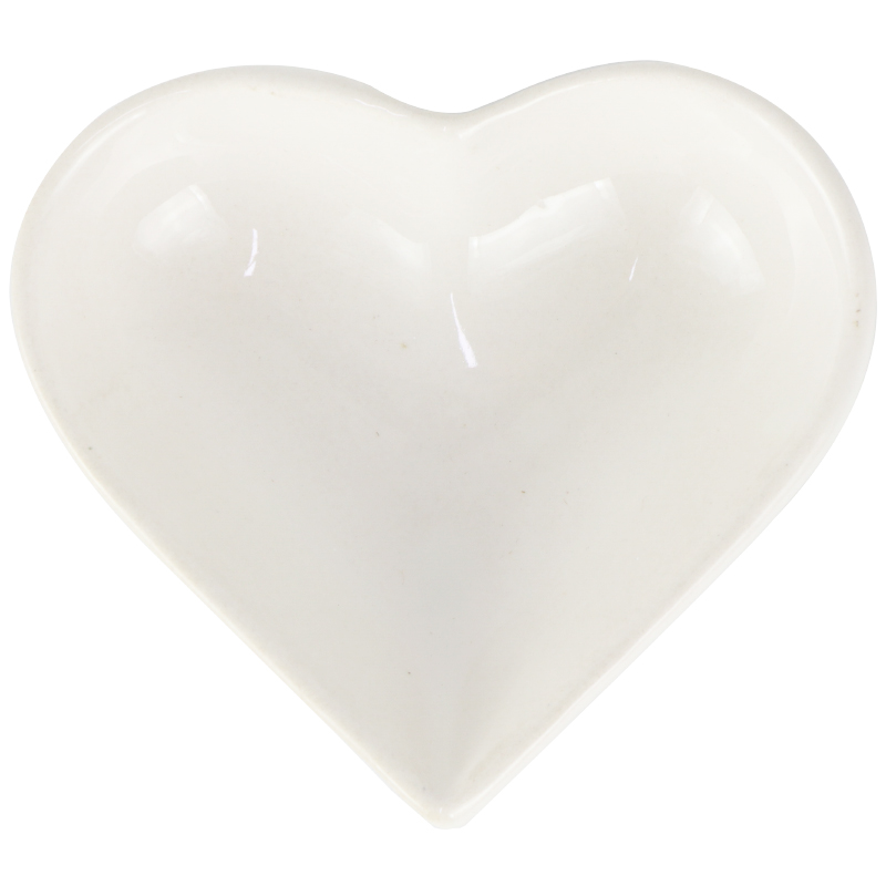 PLAT CERAMIQUE 12X14X4 CM BLANC