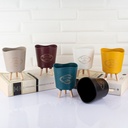 POT DECO 12X8 CM MIX COULEURS