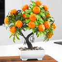 POT FLEUR DECO 26X10X6 CM ORANGE