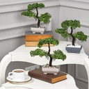 POT FLEUR DECO 26X10X6 CM VERT 