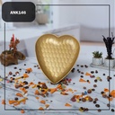 PLATEAU DECO CŒUR MODELE OR - 31 * 35 * 3 cm