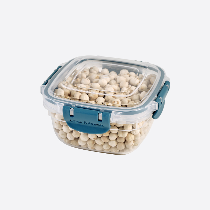 BOITE ALIMENTAIRE CARRE 500 ML MIX COULEURS 