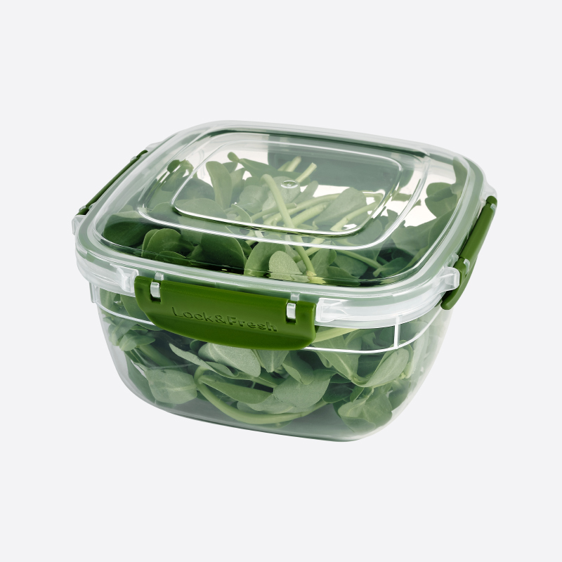 BOITE ALIMENTAIRE CARRE 1500 ML MIX COULEURS 