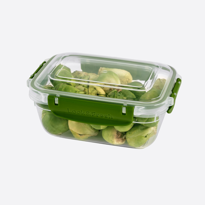 BOITE ALIMENTAIRE RECTANGULAIRE 800 ML MIX COULEURS 