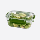 BOITE ALIMENTAIRE RECTANGULAIRE 800 ML MIX COULEURS 
