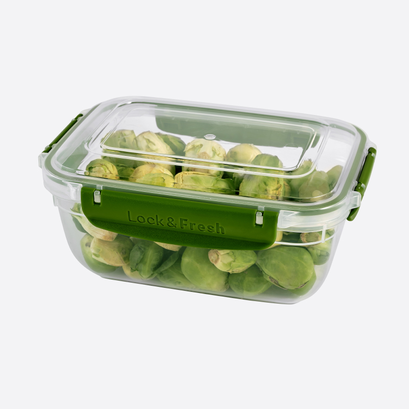 BOITE ALIMENTAIRE RECTANGULAIRE 1400 ML MIX COULEURS 